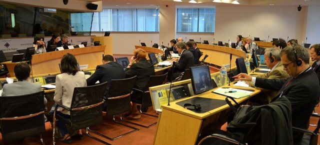 Pilar Rojo preside en Bruxelas unha reunión do Comité Permanente da Conferencia de Asembleas Lexislativas Rexionais Europeas